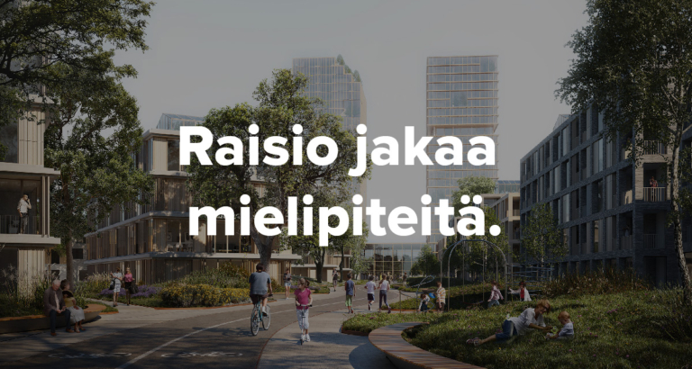 Raision kaupunki uudistaa brändiään yhteistyössä KMG Turun kanssa